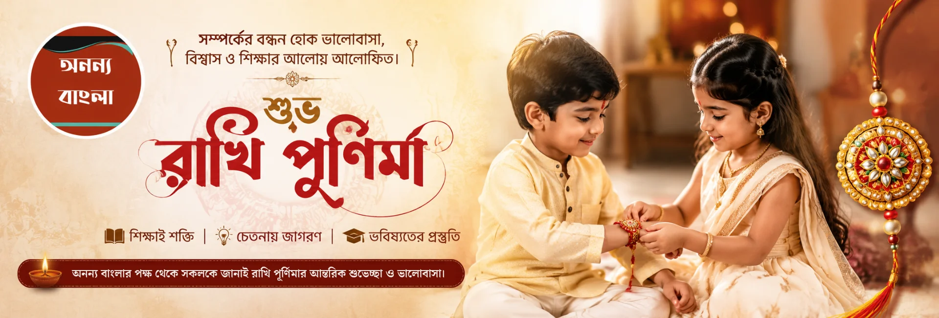 Ananya Bangla Raksha Bandhan Hero Banner